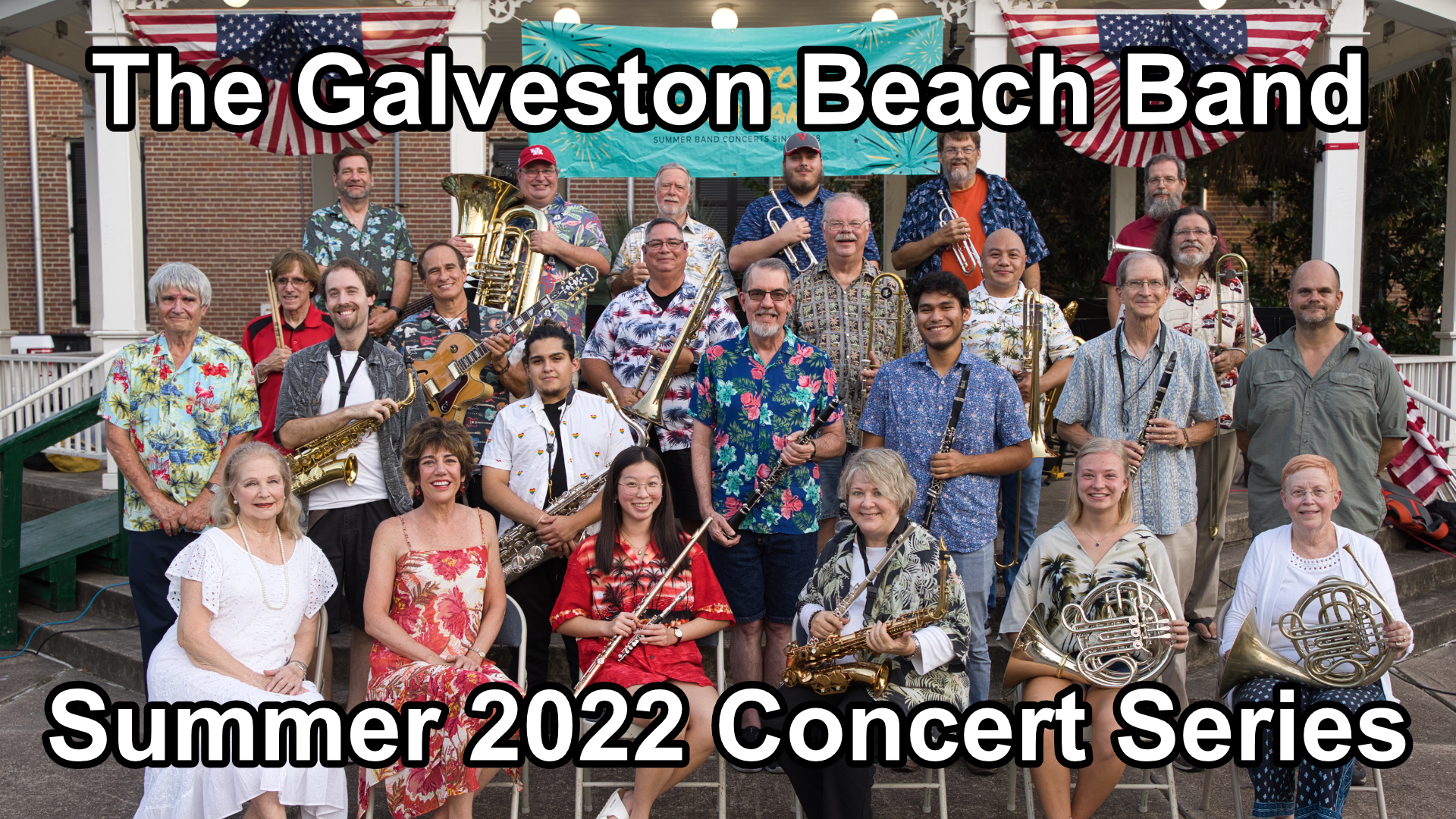 The Galveston Beach Band's Summer 2022 Concert Series Mark Nguyen